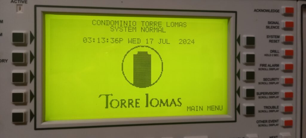 Instalación tablero NFS2-3030