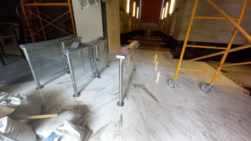 Instalación de carriles