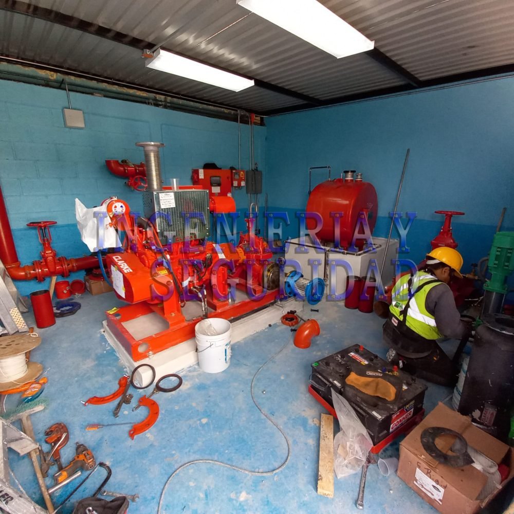 Instalación de bombas