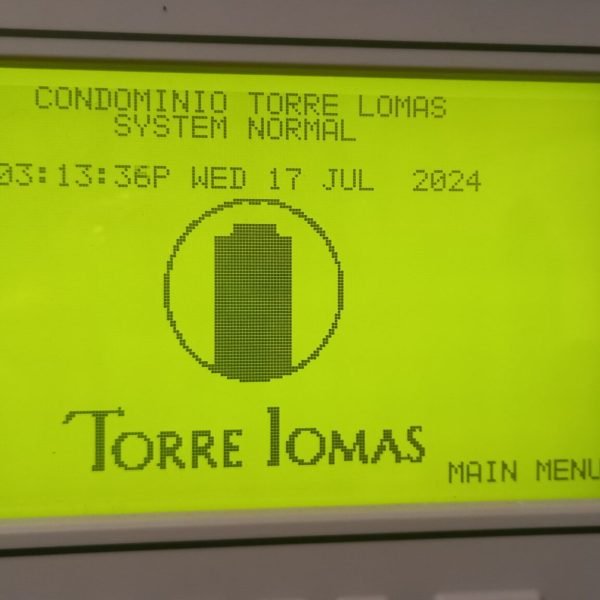 Instalación tablero NFS2-3030