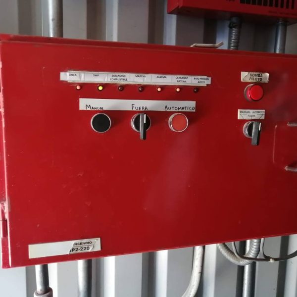 Sistema de bombas contra incendios