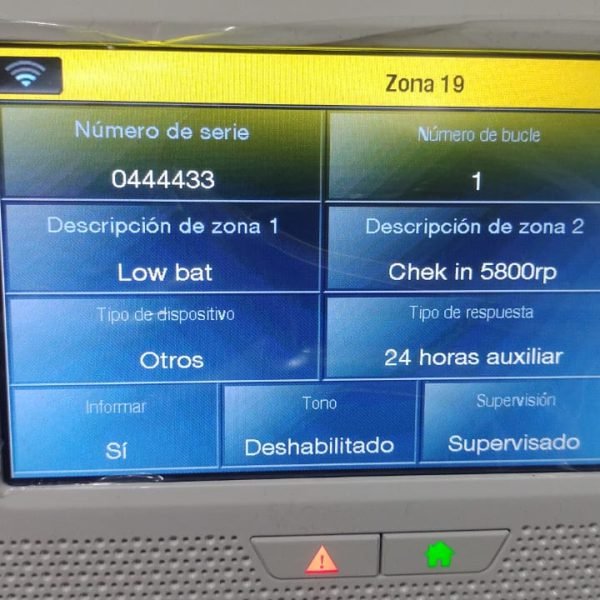 Programación Panel de Alarma