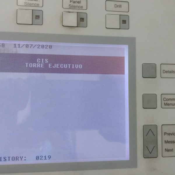 Panel de detección CIS